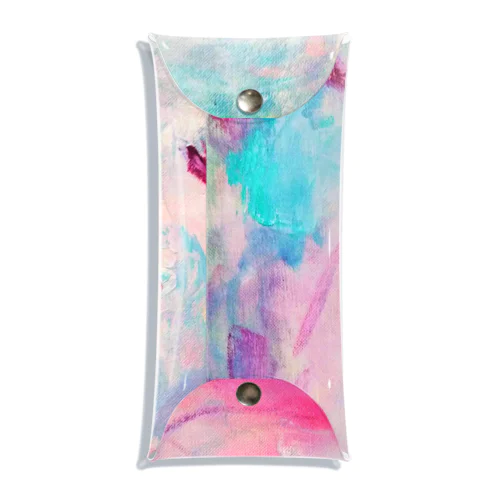 Oil　painting Clear Multipurpose Case