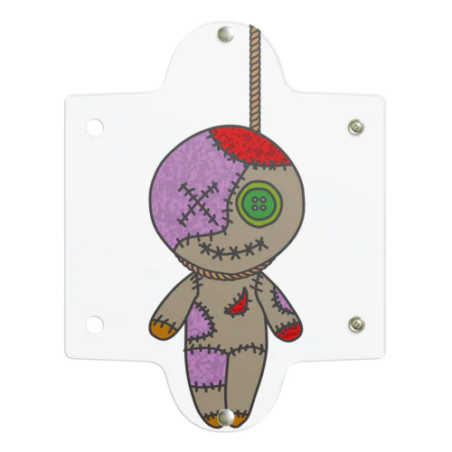 HANGING VOODOO DOLL Clear Multipurpose Case