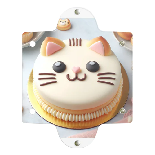 ねこケーキ３ Clear Multipurpose Case