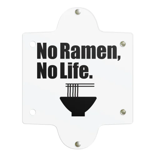 No Ramen, No Life. Clear Multipurpose Case