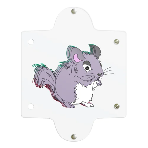 NAUGHTY CHINCHILLA Clear Multipurpose Case