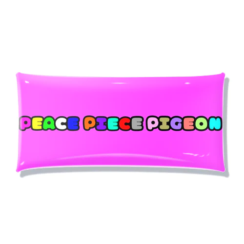 Peace Piece Pigeon クリアマルチケース