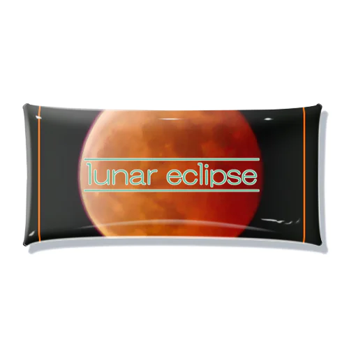 lunar eclipse 皆既月食 クリアマルチケース