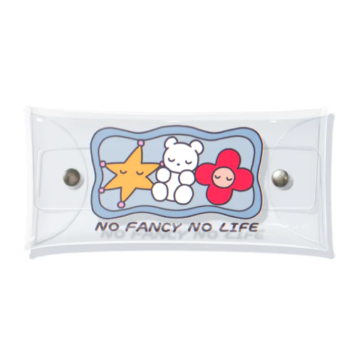 No fancy no life Clear Multipurpose Case