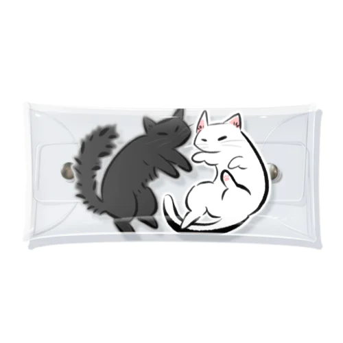 うちの黒白猫 Clear Multipurpose Case