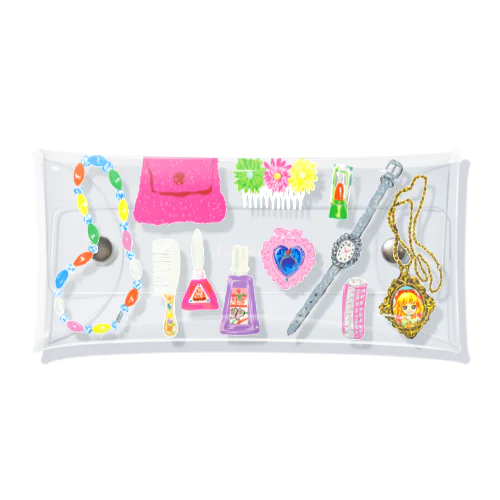 人生のおまけ Clear Multipurpose Case