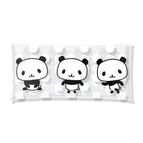 てるつぇっと ぱんだ Terzetto Panda Clear Multipurpose Case