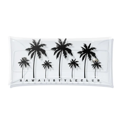 Palm tree Clear Multipurpose Case