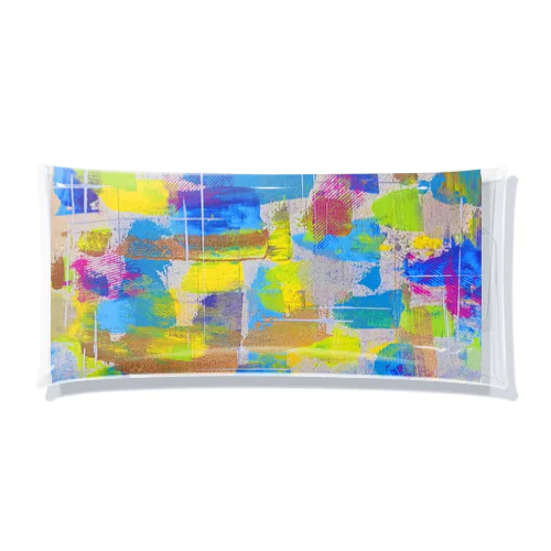 南国の海。 Clear Multipurpose Case