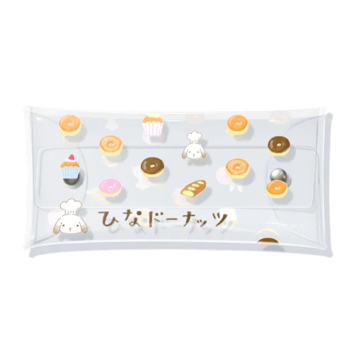 ひなドーナッツ(クリアマルチケース) Clear Multipurpose Case