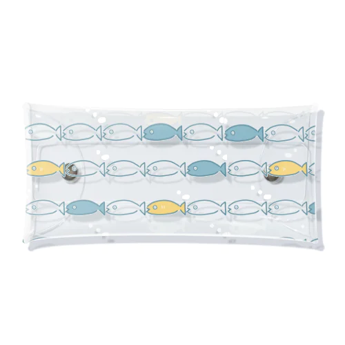 endless fish Clear Multipurpose Case