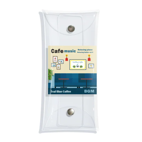 Cafe music - Relaxing place - Clear Multipurpose Case