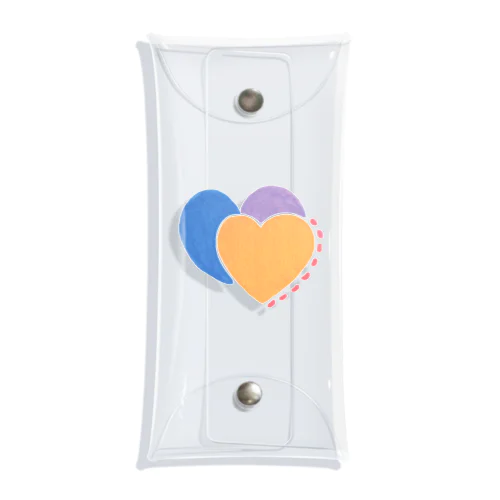 HEART Clear Multipurpose Case