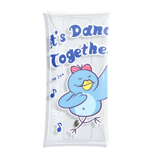 Let’s Dance Together Clear Multipurpose Case