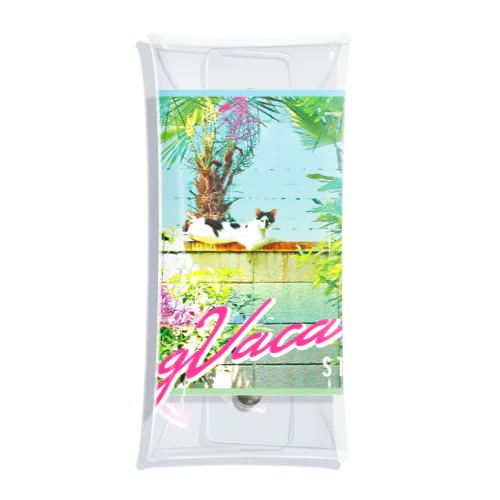 Long Vacation （野良猫） Clear Multipurpose Case