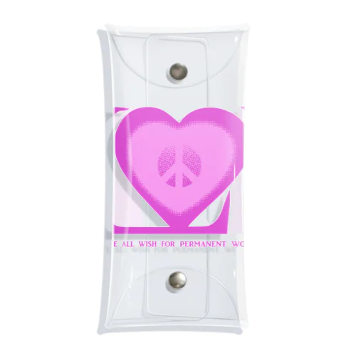 PEACE Clear Multipurpose Case