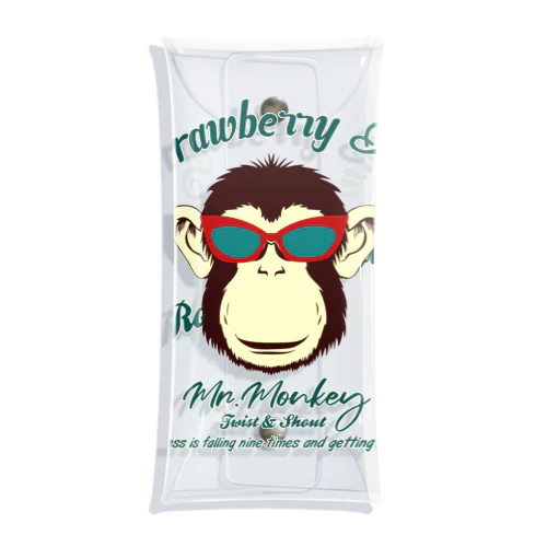 MR.MONKEY クリアマルチケース