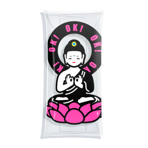 OK! BUDDHA Clear Multipurpose Case