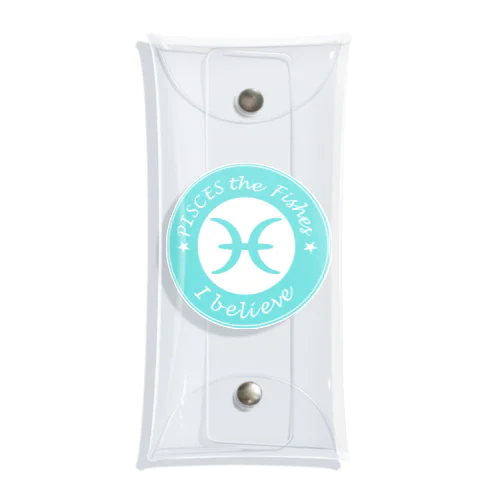 12星座キーフレーズ&パワーカラー～うお座～ / 12 zodiac key phrase & power colour - Pisces - Clear Multipurpose Case