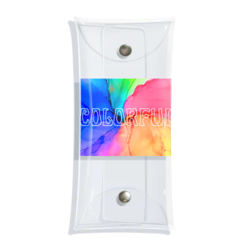 colorful INC Clear Multipurpose Case