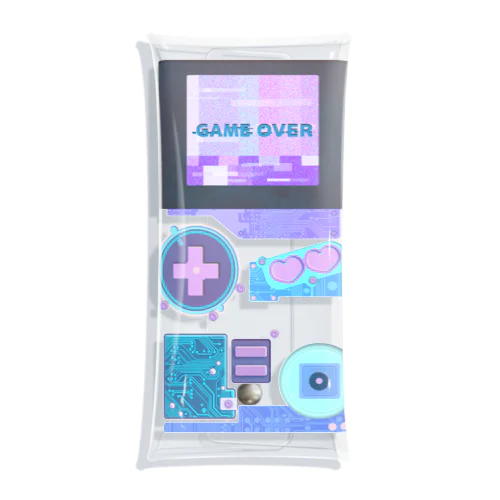 GAMEOVER Clear Multipurpose Case