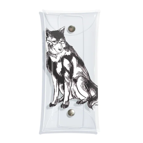 MEGANE-Dog. Clear Multipurpose Case