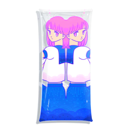 FUTAGO⭐︎ガール Clear Multipurpose Case