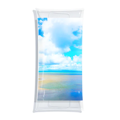 summer vacation Clear Multipurpose Case