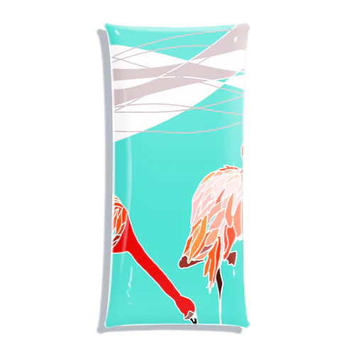 FLAMINGO Clear Multipurpose Case