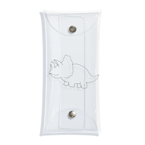 マネキントリケラトプス Clear Multipurpose Case