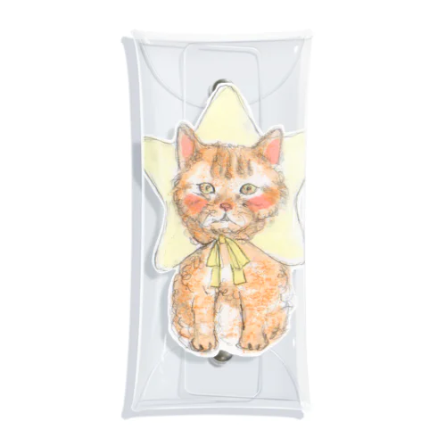 ほしねこ Clear Multipurpose Case