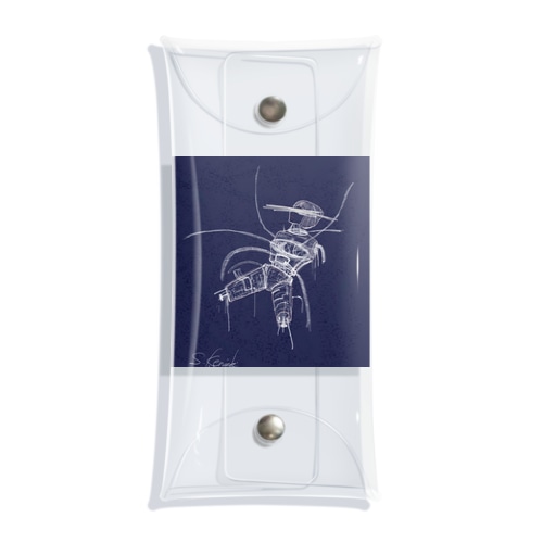 失った女性 Clear Multipurpose Case