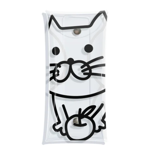 ねこ Clear Multipurpose Case