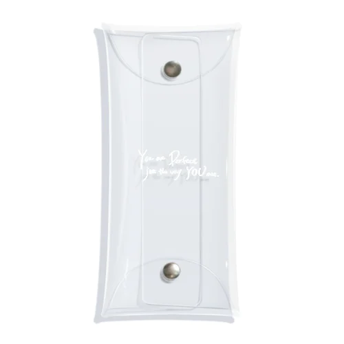You are perfect just the way you are Clear Multipurpose Case