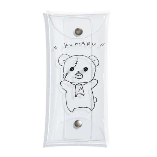 工場ゾンビ くまのクマル Clear Multipurpose Case