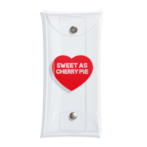 SWEET AS CHERRY PiE Clear Multipurpose Case