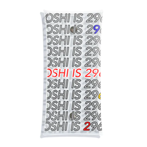 OSHI IS 296 クリアマルチケース