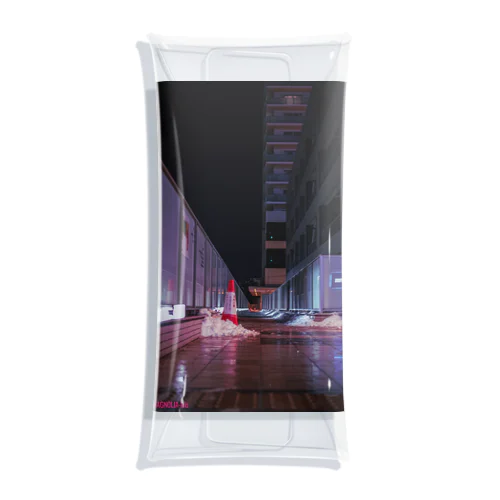 THE CITY NIGHT Clear Multipurpose Case