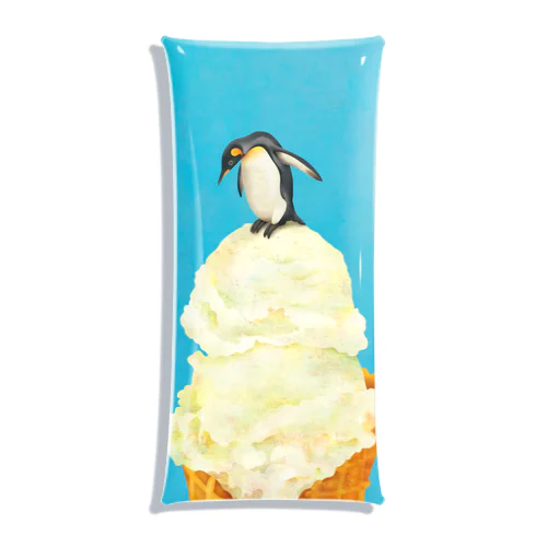 sweet penguin クリアマルチケース