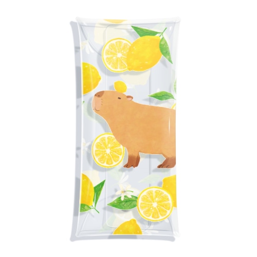 カピバラレモン Clear Multipurpose Case