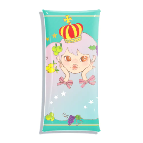 fruits girl Clear Multipurpose Case