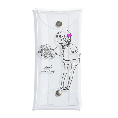 yozukihappy＆Peace Clear Multipurpose Case