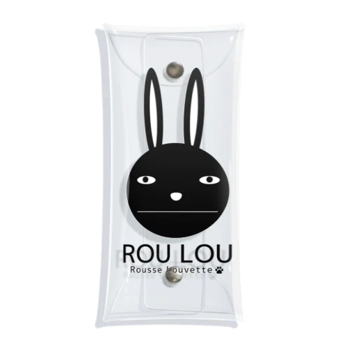 ROU LOU うさぎ宇宙人 ラビテイリアン Clear Multipurpose Case