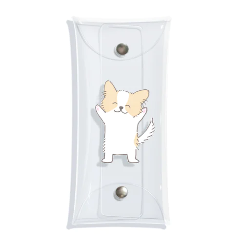 パピヨンのまいちゃん Clear Multipurpose Case