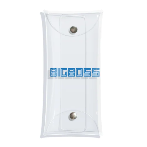 「BIG BOSS」新ロゴ フォント Clear Multipurpose Case