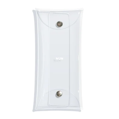 nun logo Clear Multipurpose Case