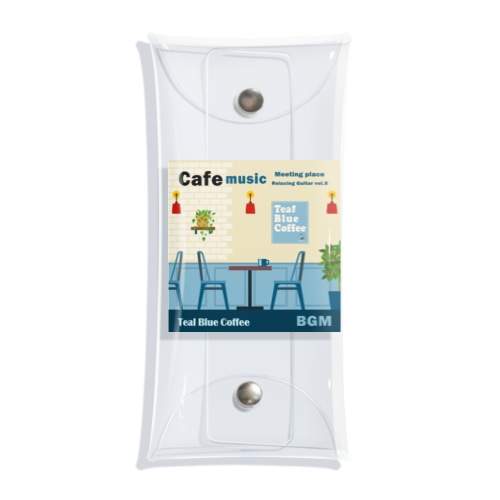 Cafe music - Meeting place - Clear Multipurpose Case