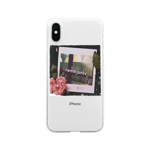 【NJTVシリーズ】flower & nemojun Clear Smartphone Case