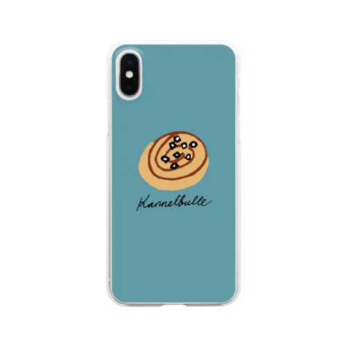 kanelbulle 青 Clear Smartphone Case
