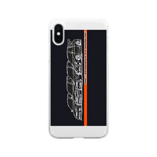 GARAGEわいずドリフトイラスト Clear Smartphone Case